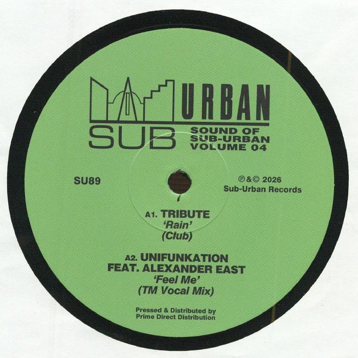 TRIBUTE / UNIFUNKATION / TOMMY MUSTO / KENNY DOPE / MIKE DELGADO / MATTHIAS HEILBRONN - The Sound Of Sub Urban Volume 4 (12")
