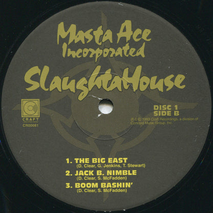 Masta Ace Incorporated : SlaughtaHouse (2xLP, Album, RE, RM)