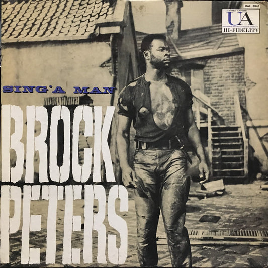 Brock Peters : Sing'A Man (LP, Album, Mono, Promo)