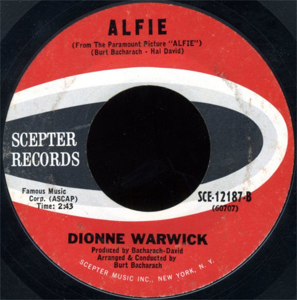 Dionne Warwick : The Beginning Of Loneliness (7", Single, Styrene, Ter)