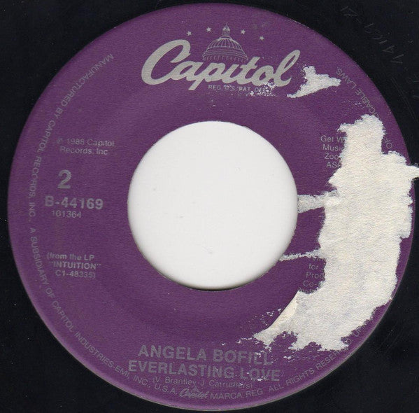 Angela Bofill : I Just Wanna Stop (7", Single)