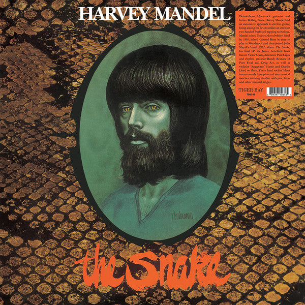 Harvey Mandel : The Snake (LP, Album, RE, RM, Gat)