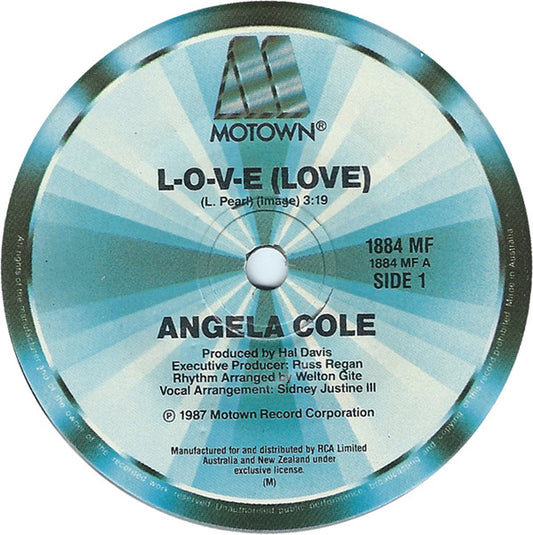 Angela Cole : L-O-V-E (Love) (7", Single)