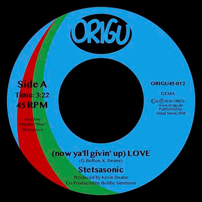 Stetsasonic : (Now Ya'll Givin' Up) Love (7", Ltd)