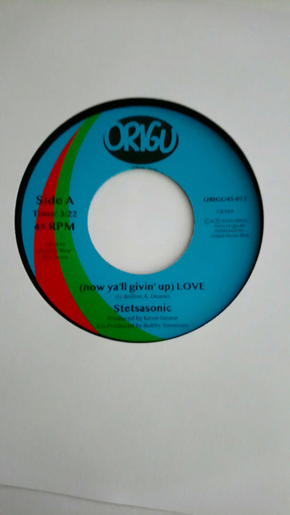 Stetsasonic : (Now Ya'll Givin' Up) Love (7", Ltd)