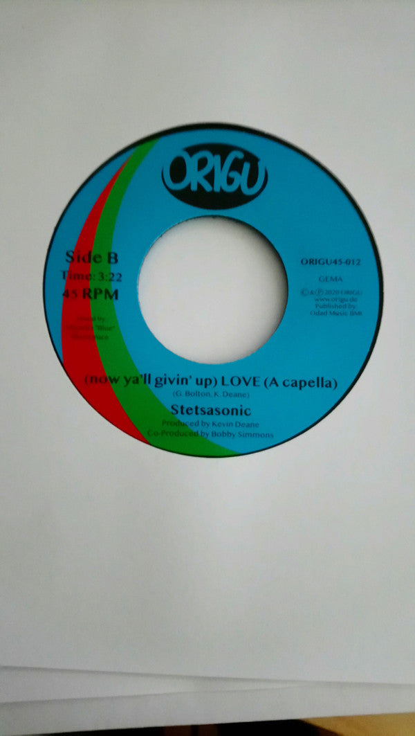 Stetsasonic : (Now Ya'll Givin' Up) Love (7", Ltd)