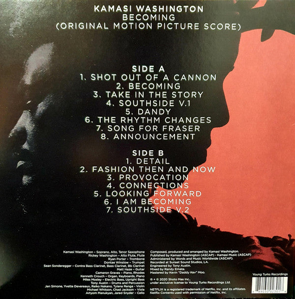 Kamasi Washington : Becoming (Music From The Netflix Original Documentary) (LP)