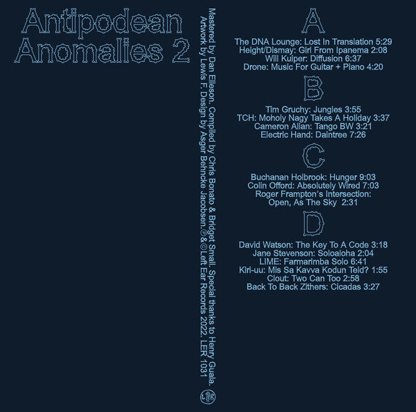 Various : Antipodean Anomalies 2 (2xLP, Comp)