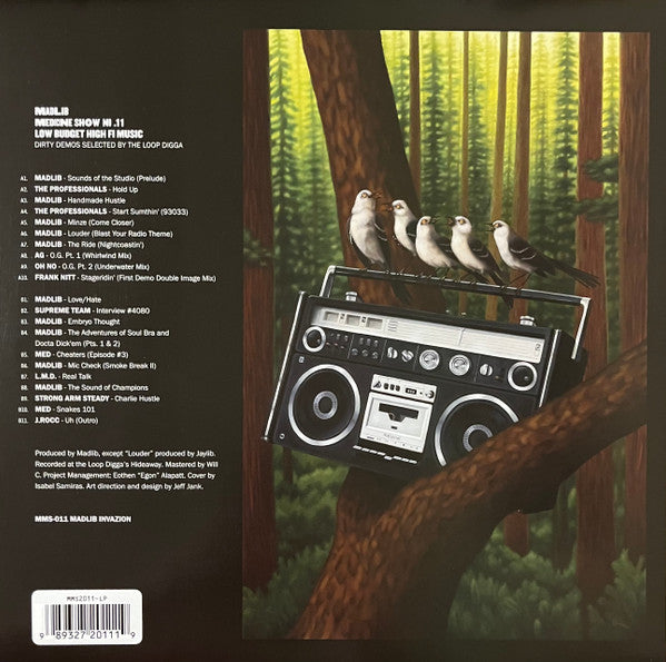 Madlib : Low Budget High Fi Music (LP, Album, RSD, RE, Pin)