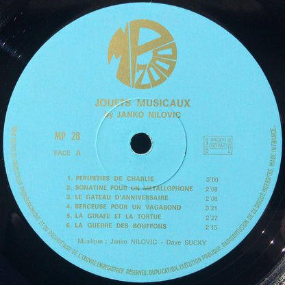 Janko Nilovic : Jouets Musicaux (Le Monde Musical D'Un Enfant) (LP)