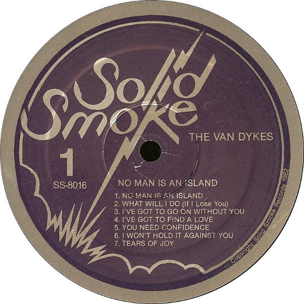 The Van Dykes : No Man Is An Island (LP, Comp)