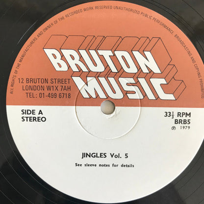 Various : Jingles Volume Five (LP)