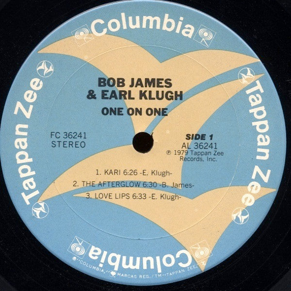 Bob James & Earl Klugh : One On One (LP, Album, Gat)