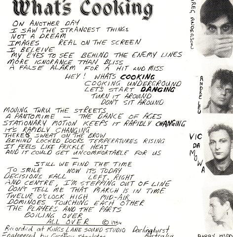 Gulf Klub : What's Cooking (7", Single)