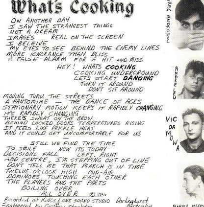 Gulf Klub : What's Cooking (7", Single)