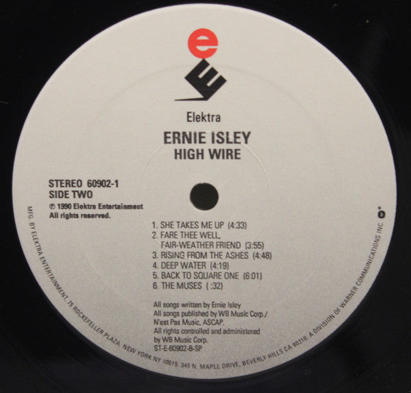 Ernie Isley : High Wire (LP, Album, SP )