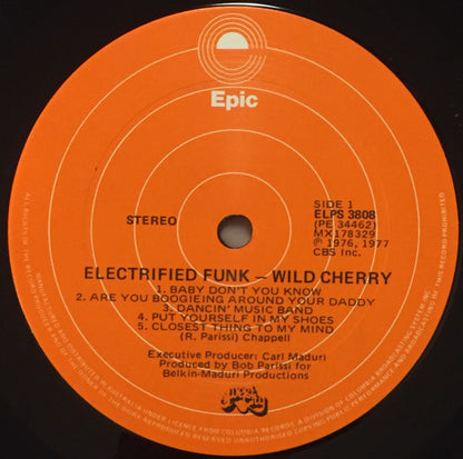 Wild Cherry : Electrified Funk (LP, Album, Gat)