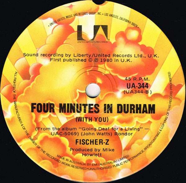 Fischer-Z : So Long (7", Single)