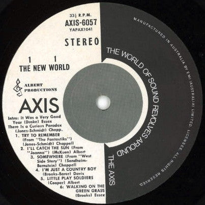 New World (3) : Welcome To My World (LP, RE)