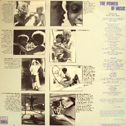 The Miracles : The Power Of Music (LP, Album, Mon)