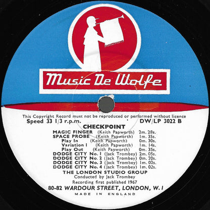 The London Studio Group : Checkpoint (10")