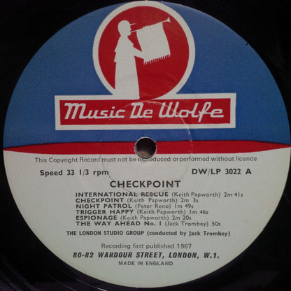 The London Studio Group : Checkpoint (10")