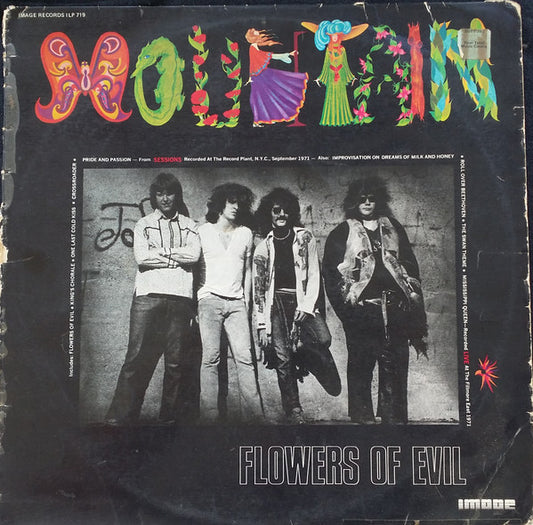 Mountain : Flowers Of Evil (LP, Album)