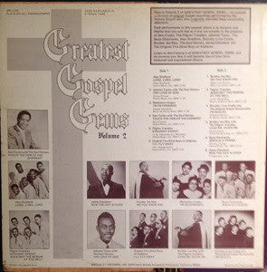 Various :  Greatest Gospel Gems Volume 2 (LP, Comp)