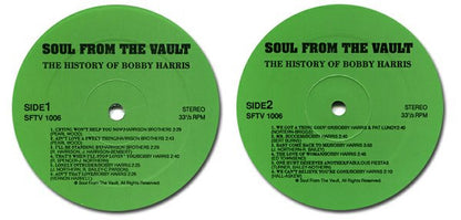 Bobby Harris (3) : The History Of Bobby Harris (LP, Comp)