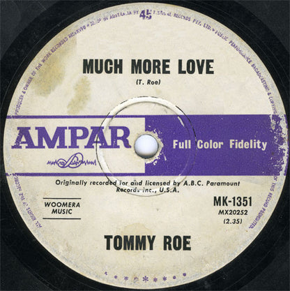 Tommy Roe : Sweet Pea (7", Single)