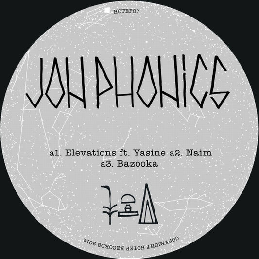 Jon Phonics : Elevations  (12", S/Sided)