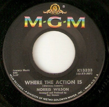 Norro Wilson : Chantilly Lace / Where The Action Is (7", Single)