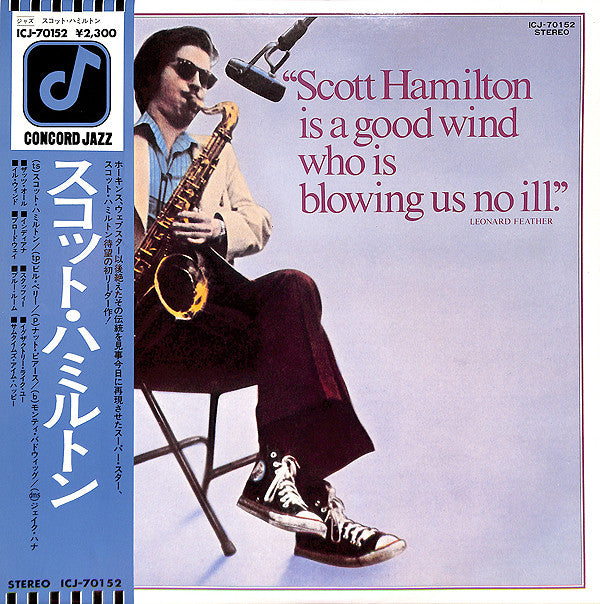 Scott Hamilton : Scott Hamilton Is A Good Wind Who Is Blowing Us No Ill (LP, Promo)