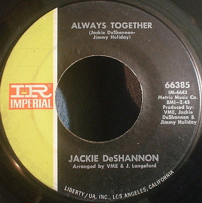 Jackie DeShannon : Put A Little Love In Your Heart (7", Single, Sou)