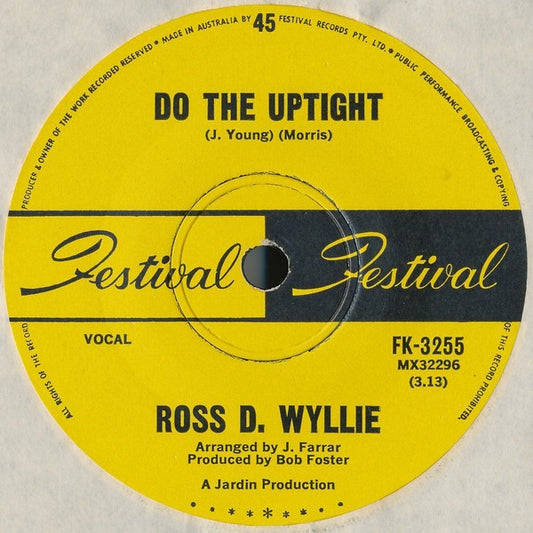 Ross D. Wyllie : The Star (7", Single, Mono)