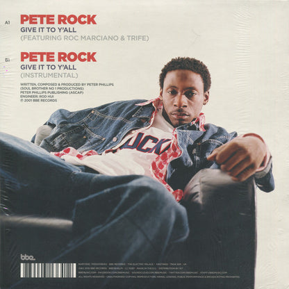 Pete Rock : Give It To Y'all (7", RSD)