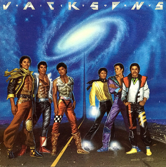 The Jacksons : Victory (LP, Album, Pit)