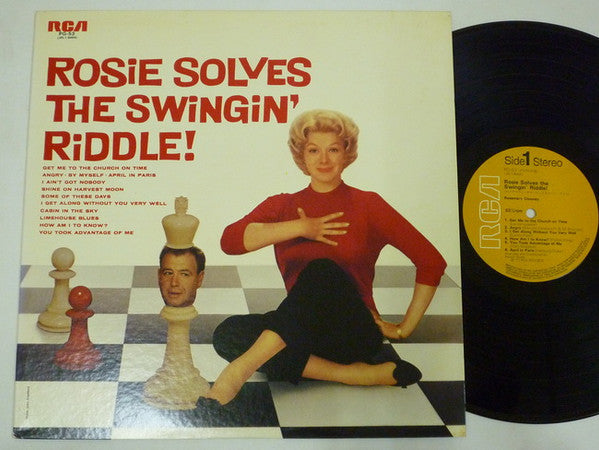 Rosemary Clooney Arranged & Conducted By Nelson Riddle : Rosie Solves The Swingin' Riddle! (LP, Album)