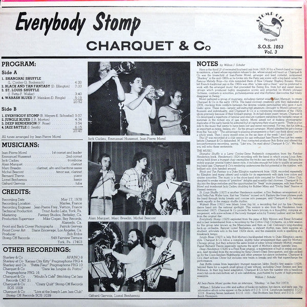 Charquet & Co : Everybody Stomp! (LP)